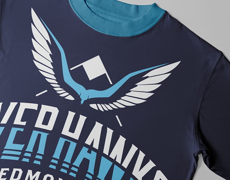 Edmonton Riverhawks T-Shirt Design