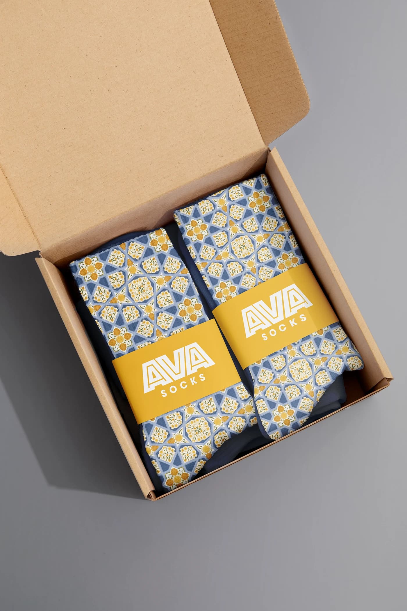 Illustrated Sock Pattern